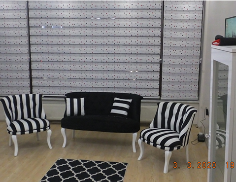 Diamond Masaj & Spa bekleme alanı